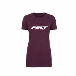 Felt Bicycles Shirts & Hoodies Felt Logo T | Plum | Women's