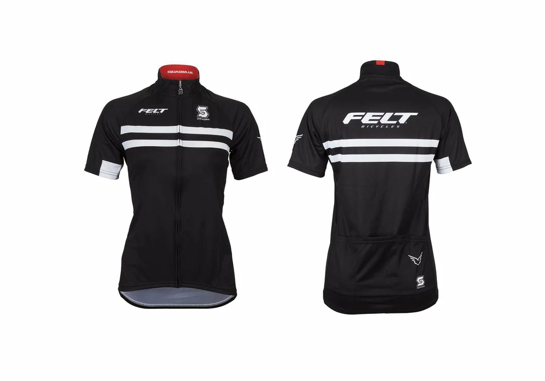 Felt Bicycles Jerseys & Bibs JERSEY S-SLEEVE WOMEN's SQUADRA LOGO CLUB CUT 1 Felt Bicycles Jerseys & Bibs JERSEY S-SLEEVE WOMEN's SQUADRA LOGO CLUB CUT