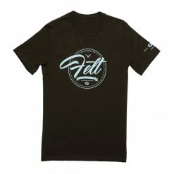 Felt Bicycles Script Dark Olive T-Shirt | Men's