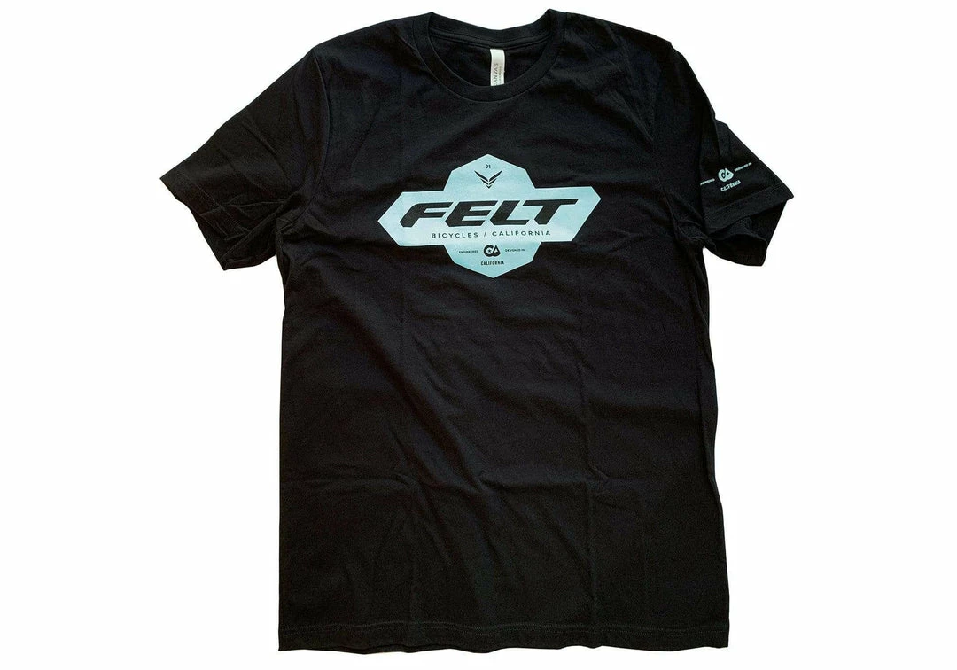 Felt Bicycles Shirts & Hoodies Felt Brand Black T-Shirt | Men's 2 Felt Bicycles Shirts & Hoodies Felt Brand Black T-Shirt | Men's