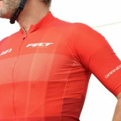 Felt Bicycles Felt Short-Sleeve Club Jersey Red | Men's Jerseys & Bibs 8 Felt Bicycles Felt Short-Sleeve Club Jersey Red | Men's Jerseys & Bibs
