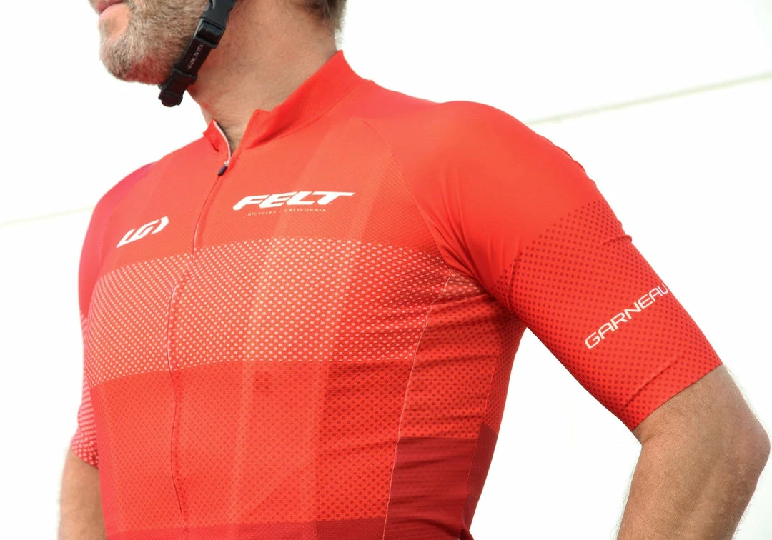 Felt Bicycles Felt Short-Sleeve Club Jersey Red | Men's Jerseys & Bibs 4 Felt Bicycles Felt Short-Sleeve Club Jersey Red | Men's Jerseys & Bibs